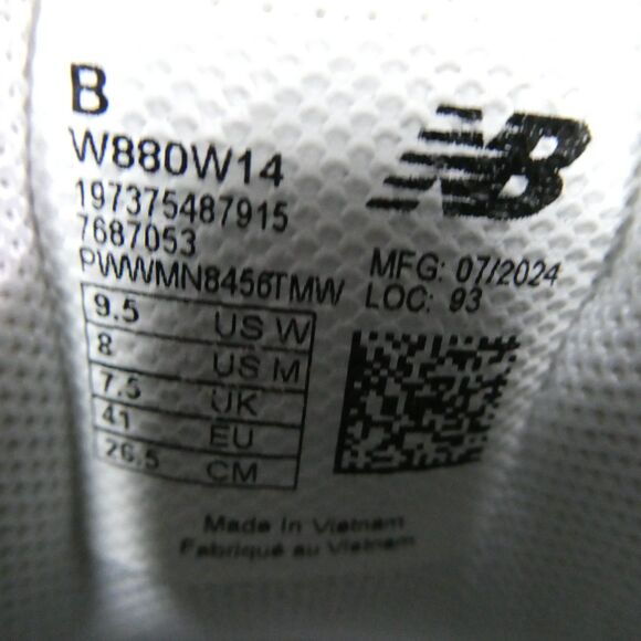 New Balance Fresh Foam X 880W14 Grey Running Shoes Sneakers Women's US:9.5 - Picture 2 of 10